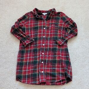 The Company Store Plaid Robe Size L